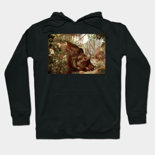 Jungle Book - Baloo in the Forest - E.J. and Maurice Detmold Hoodie